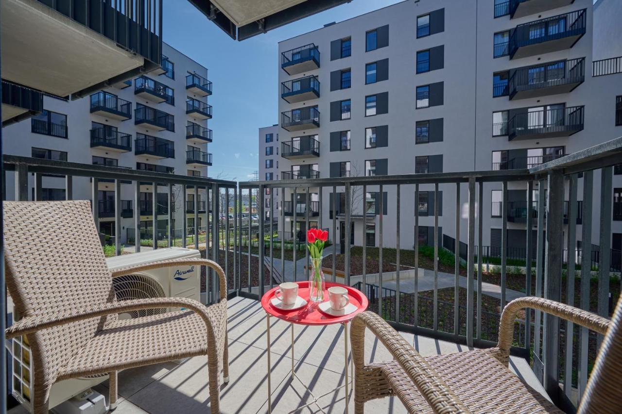 Modern Elegance Apartments Wroclaw With Ac By Noclegi Renters Exterior foto